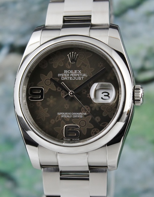 (image for) A ROLEX MEN SIZE STAINLESS STEEL OYSTER PERPETUAL DATEJUST / 116200